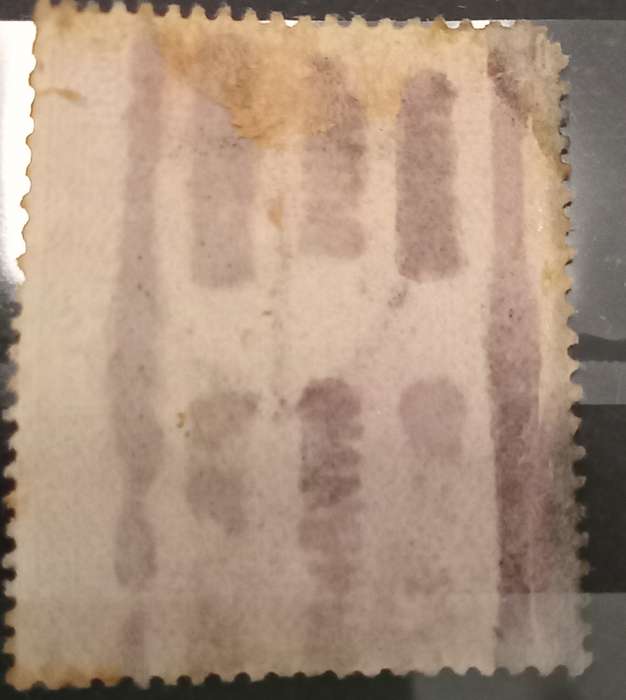 GB King Edward VII 1901 5 Shillings Stamp with Birmingham Cancel