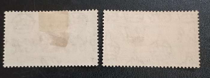 Turks & Caicos Islands 1946 SC 90-91 MH Set Victory Peace