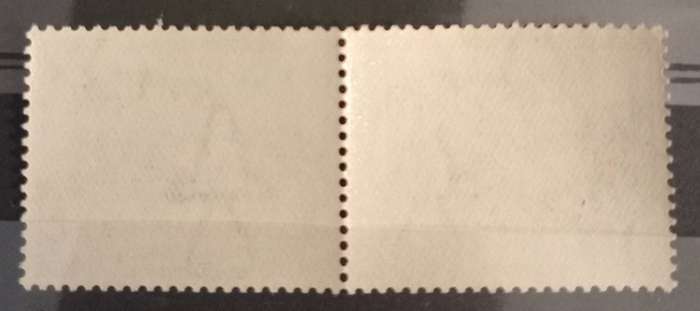 Union of SA Roto Printing, 3d deep blue with inverted Wmk & broken "R" in Africa