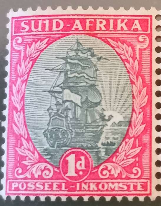 UNION OF SA, 1d pair with scarce varient with dot next to 1 (Su"1"d)