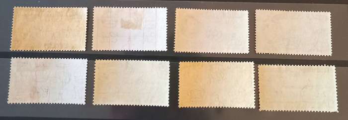 ASCENSION 1938 KGV1 Part Set to 1/-