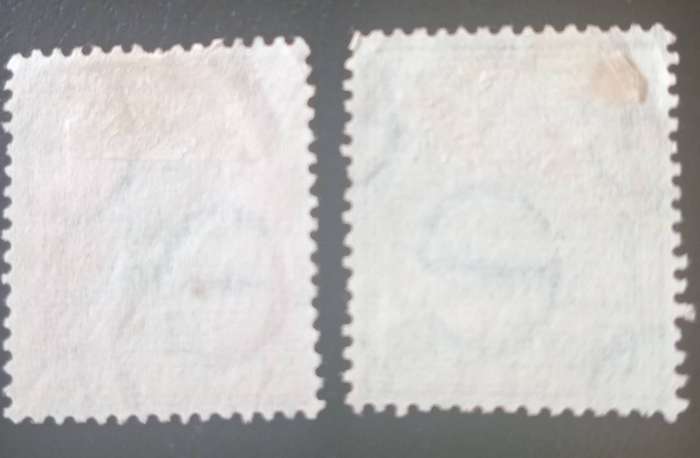 1941 Ireland Sg 126/127 25th Anniv of Easter Rising Provisional Issue Good Used