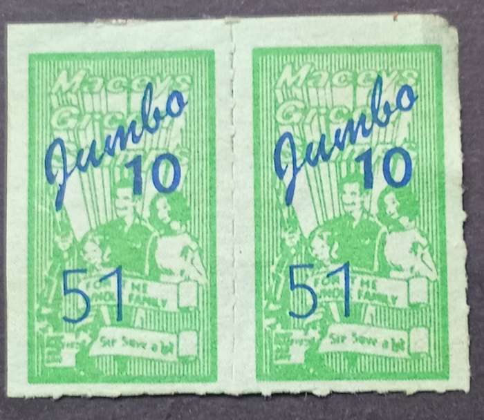 RHODESIA MACEYS(SUPERMARKET)GREEN STAMPS SCARE ITEM