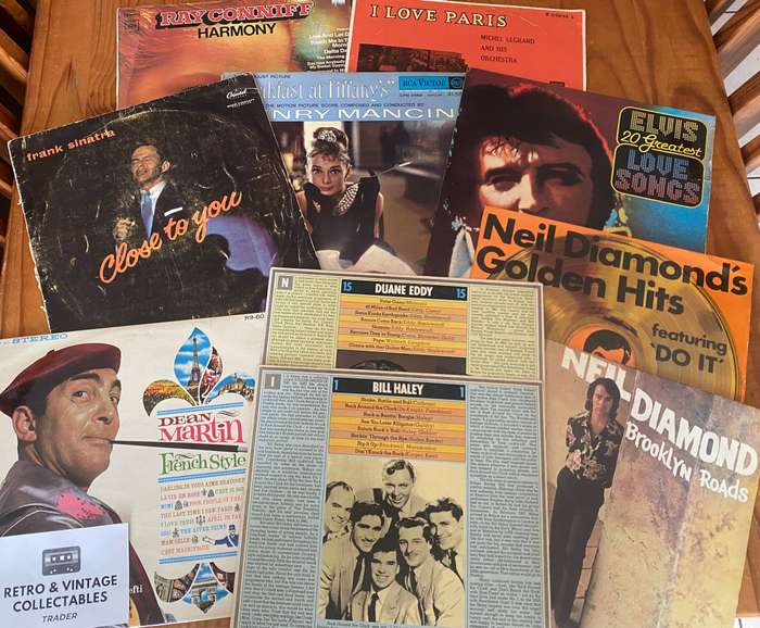 Classic Vinyl LP Collection (incl. ELVIS | SINATRA | NEIL DIAMOND etc. - 10x Records)