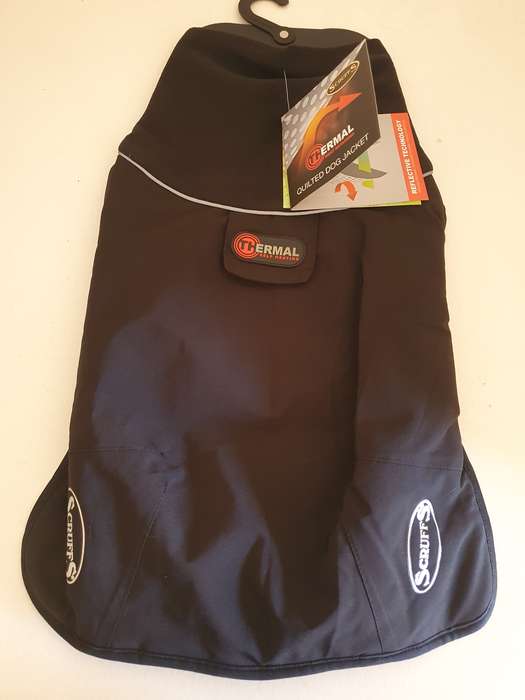 Scruffs Thermal Dog Coat - Black