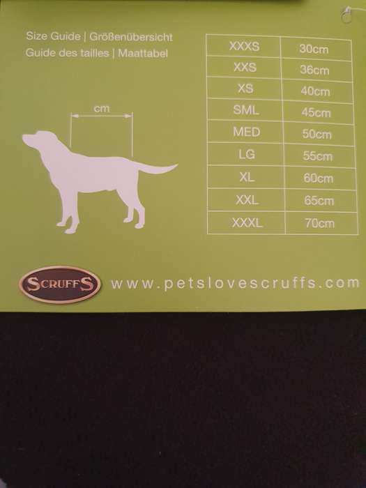 Scruffs Thermal Dog Coat - Black