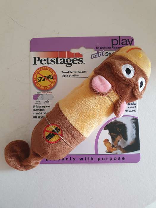 Petstages Stuffing Free Monkey Mini Dog Toy
