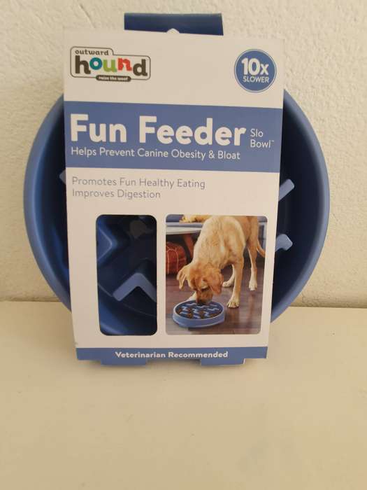 Outward Hound Fun Feeder Dog Bowl