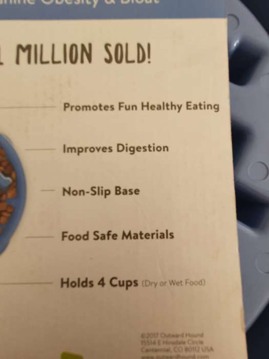Outward Hound Fun Feeder Dog Bowl