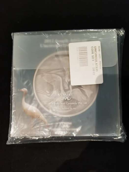 2012 South Africa Uncirculated Coin Set - Mintage 1508 - Rare!
