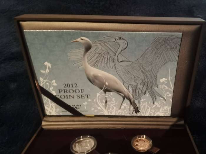 2012 South Africa Proof Set - Mintage  of only 1366