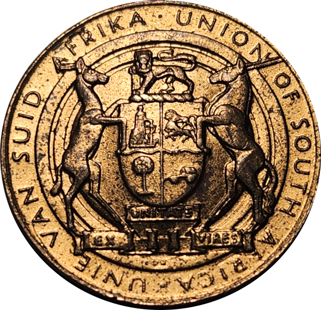 SA Union - Commemorate the Jubilee  of their reign - 1935 - Medallion King George V & Queen Mary