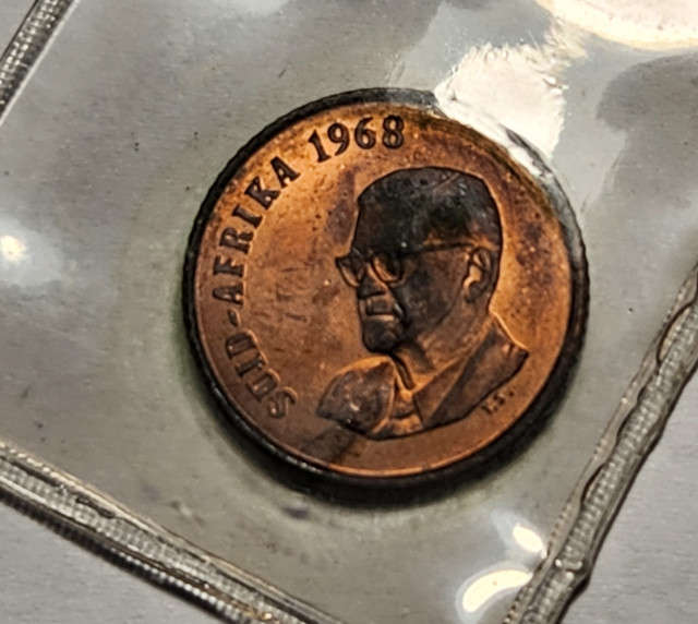 1c (ONE) Cent - 1968 - Afrikaans - Mint pack coin - UNC - Great Coin !