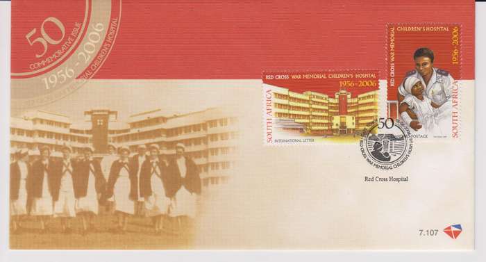 RSA - 50th Ann. Of the Red Cross FDC 7.107 + 2 x CTO Sheets MNH - SACC 1779-1780