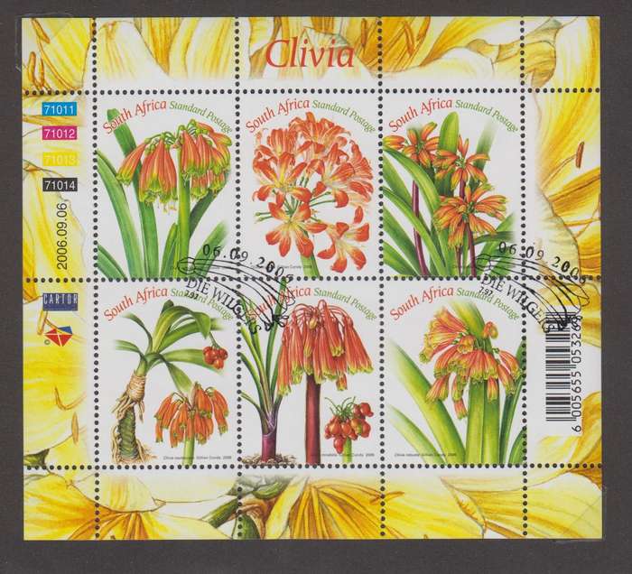RSA - Clivias - CTO Sheetlet (SACC 1789)
