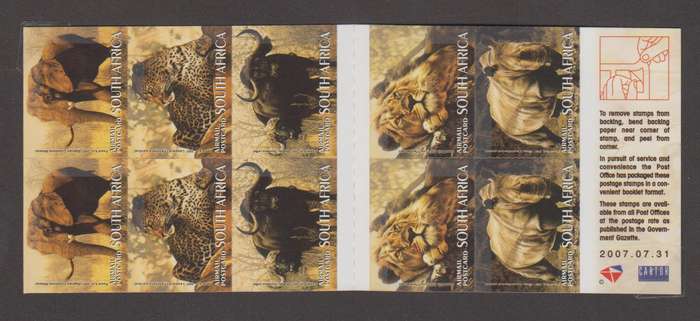 RSA - Big Five Booklet No.72 (SACC 1828)