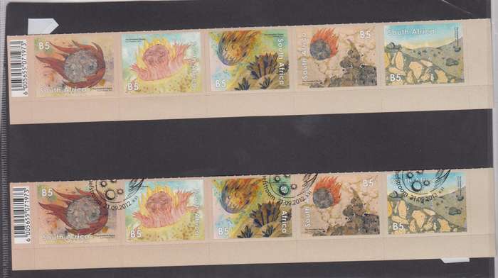 RSA - Vredefort Dome B5 + MNH & CTO Sentenant Strips - SACC 1881-1885