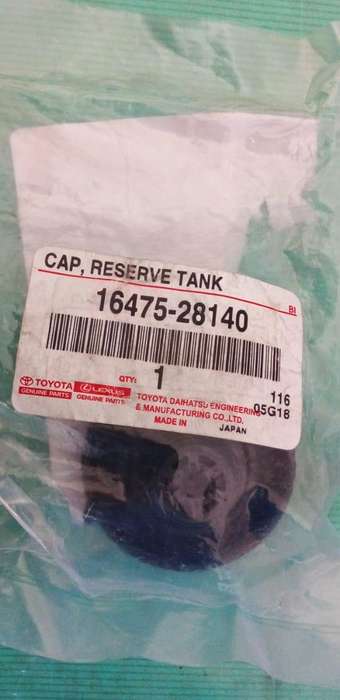 TOYOTA FORTUNAR ETC EXPANSION BOTTLE CAP.GENUINE PART