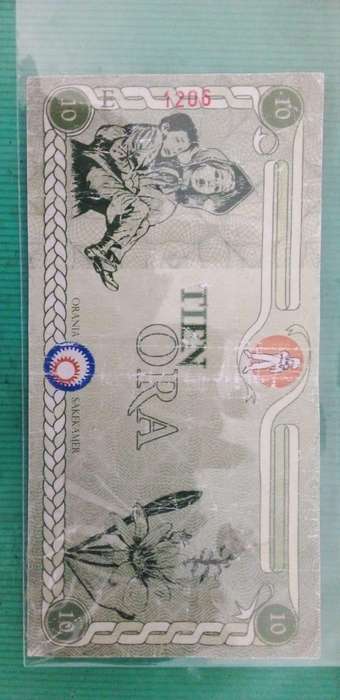 ORANIA TEN ORA NOTE AS PER IMAGE.