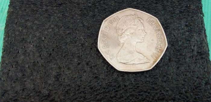 British 1981 50 new pence.