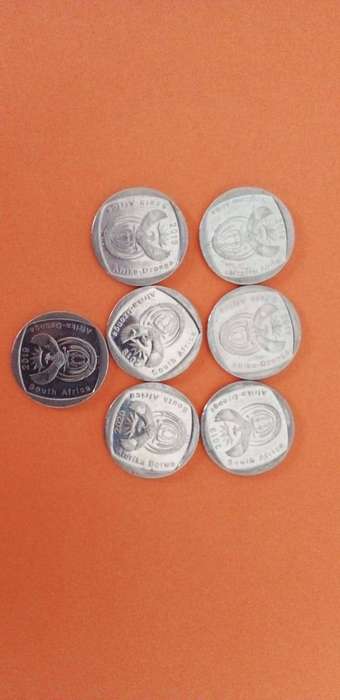 SOUTH AFRICA R2 COMMEMORATIVE COIN SET.X7