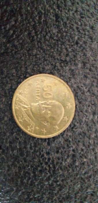 EURO 2002 GREECE 50 CENT COIN