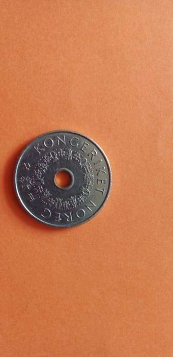 NORWAY 5 KRONER 1998 COIN