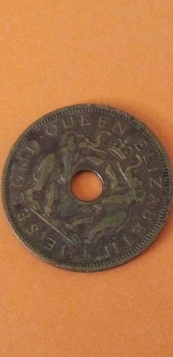 RHODESIA AND NYASALAND 1961 ONE PENNY COIN