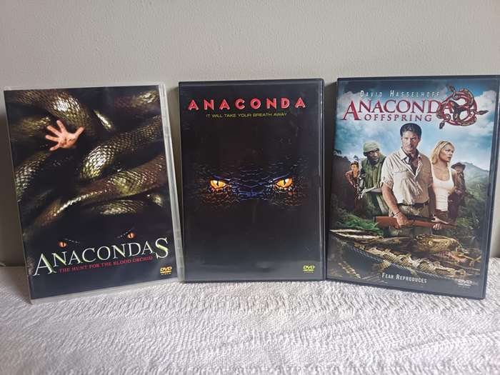 Anaconda 3-movie Combo