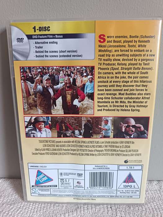 Mad Buddies DVD - Leon Schuster