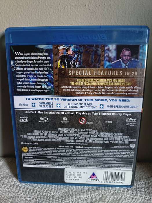 Pacific Rim 3D Blu-ray