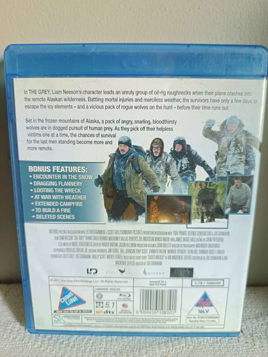 The Grey Blu-ray