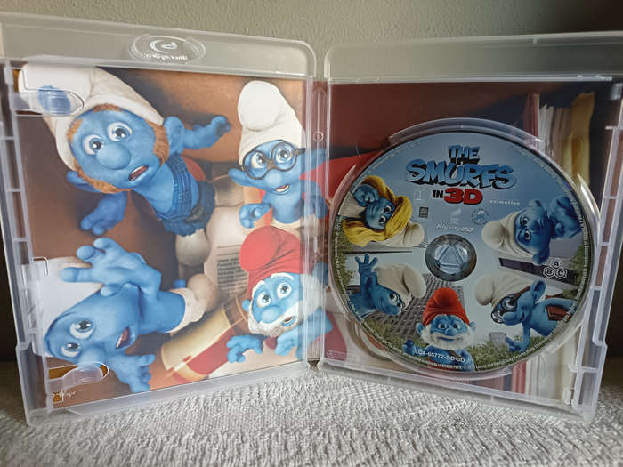The Smurfs 3D Blu-ray