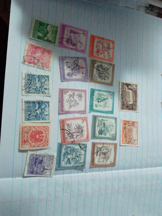 Austria stamps x 18