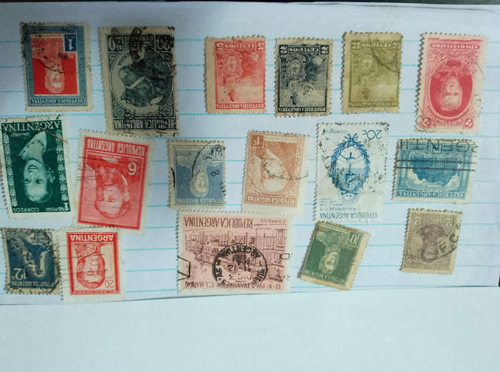 Argentina stamps x 17