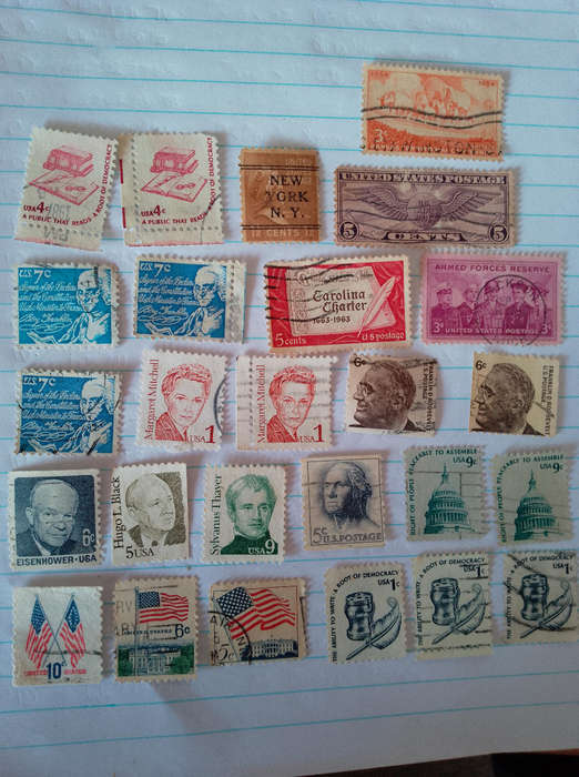 USA Stamps x 26