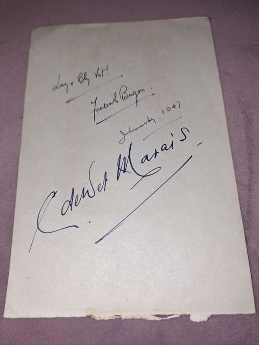 Africana, Frederick Burgers en C De Wet Marais oorspronklike handtekening