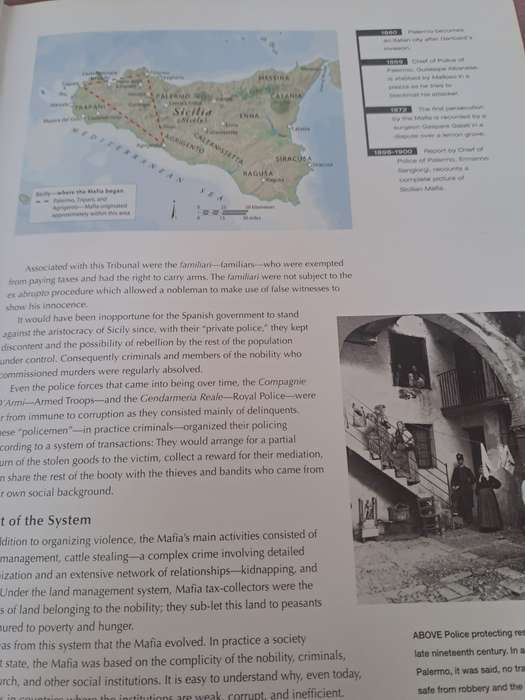 Mafia (Hardcover) 353 pages, plus The Sicilian by Marion Puzo