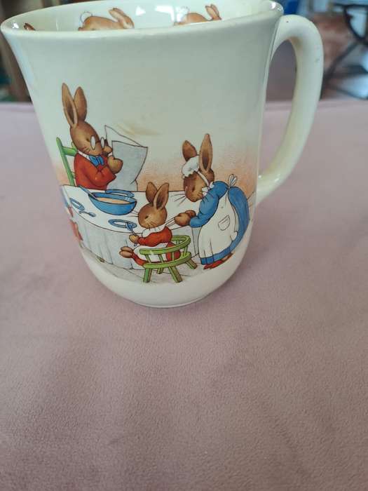 Bunnykins Mug, Doulton made