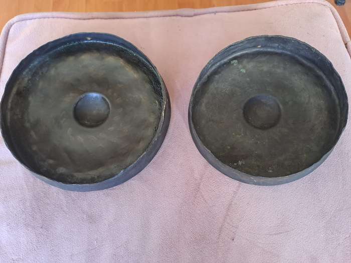 2 x Thai gongs, made in Chai Ming, Thailand 2004