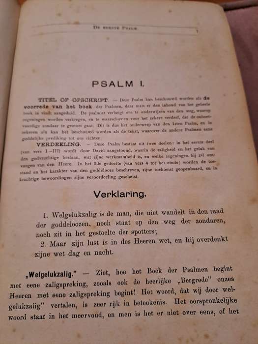 CH Spurgeon, De Psalmen Davids in Dutch, 586 pages, Psalme 1 to 41