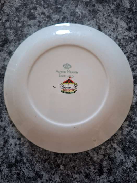 Alfred Meakin Carousel plate
