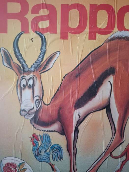 Rugby World Cup 95 Rapport framed