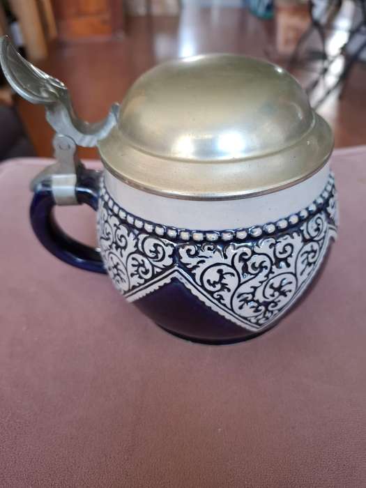 Art Deco, Lidded German Beer Stein