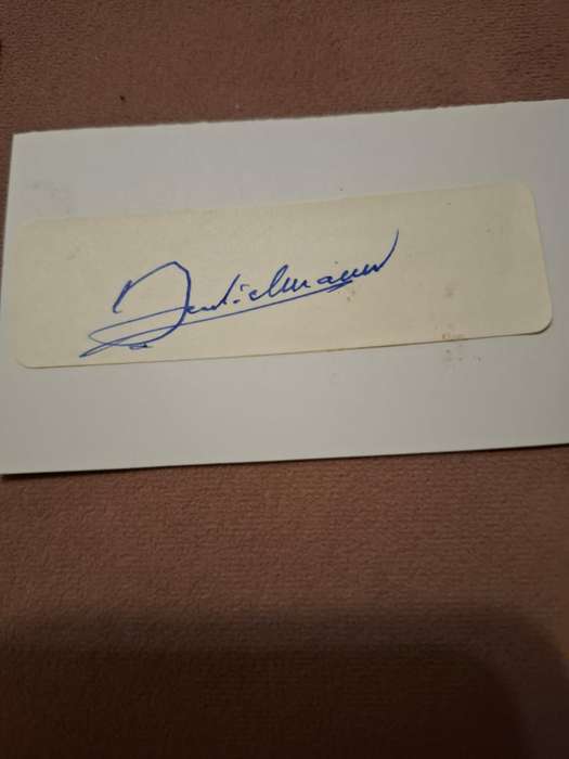 Rugby, Springbok no 300, Ernst Dinkelman original autograph
