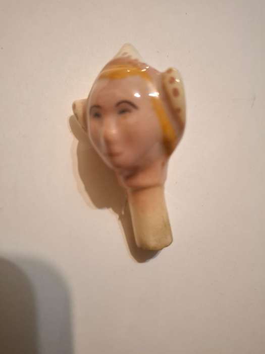 Vintage Holland pottery, Dutch girl decanter ceramic