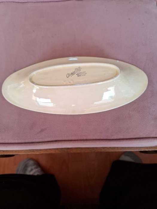 1930's Corn of the Cob Clarice Cliff dishes x 4