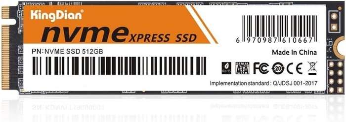 512GB NVMe M.2 2280 Internal SSD