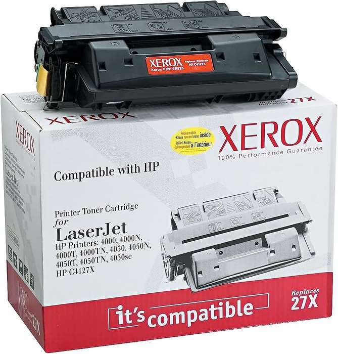 C4127X Genuine Xerox 6R926 High Capacity Black Toner Cartridge for HP LaserJet 4000 4050 series
