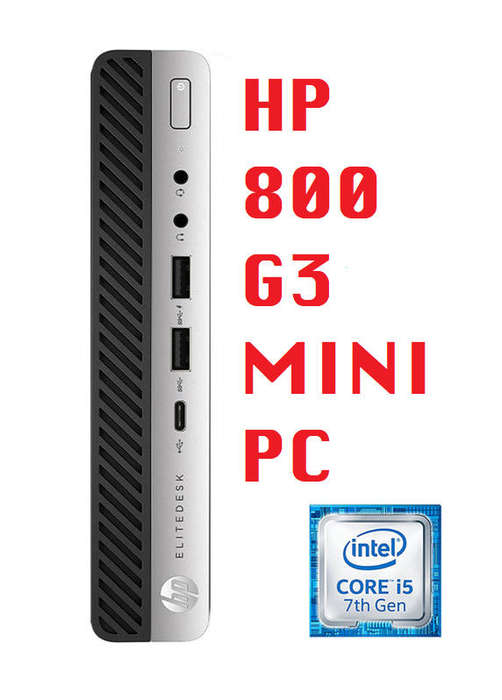 HP EliteDesk 800 G3 Mini PC | Core i5 7500T 7th Gen 2.7Ghz | 16GB RAM | 512GB SSD